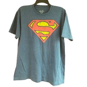 EUC Mens Superman Tee Size L